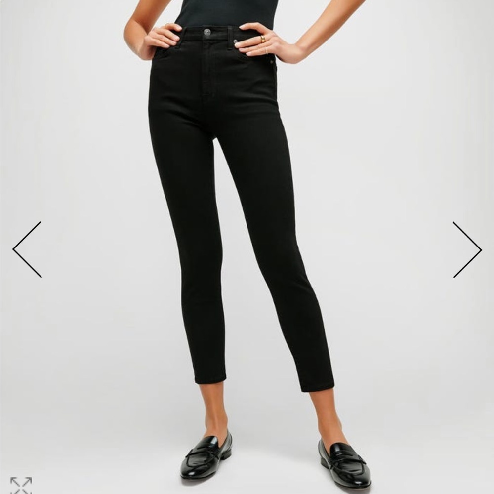 7 For All Mankind Faux Leather Pants